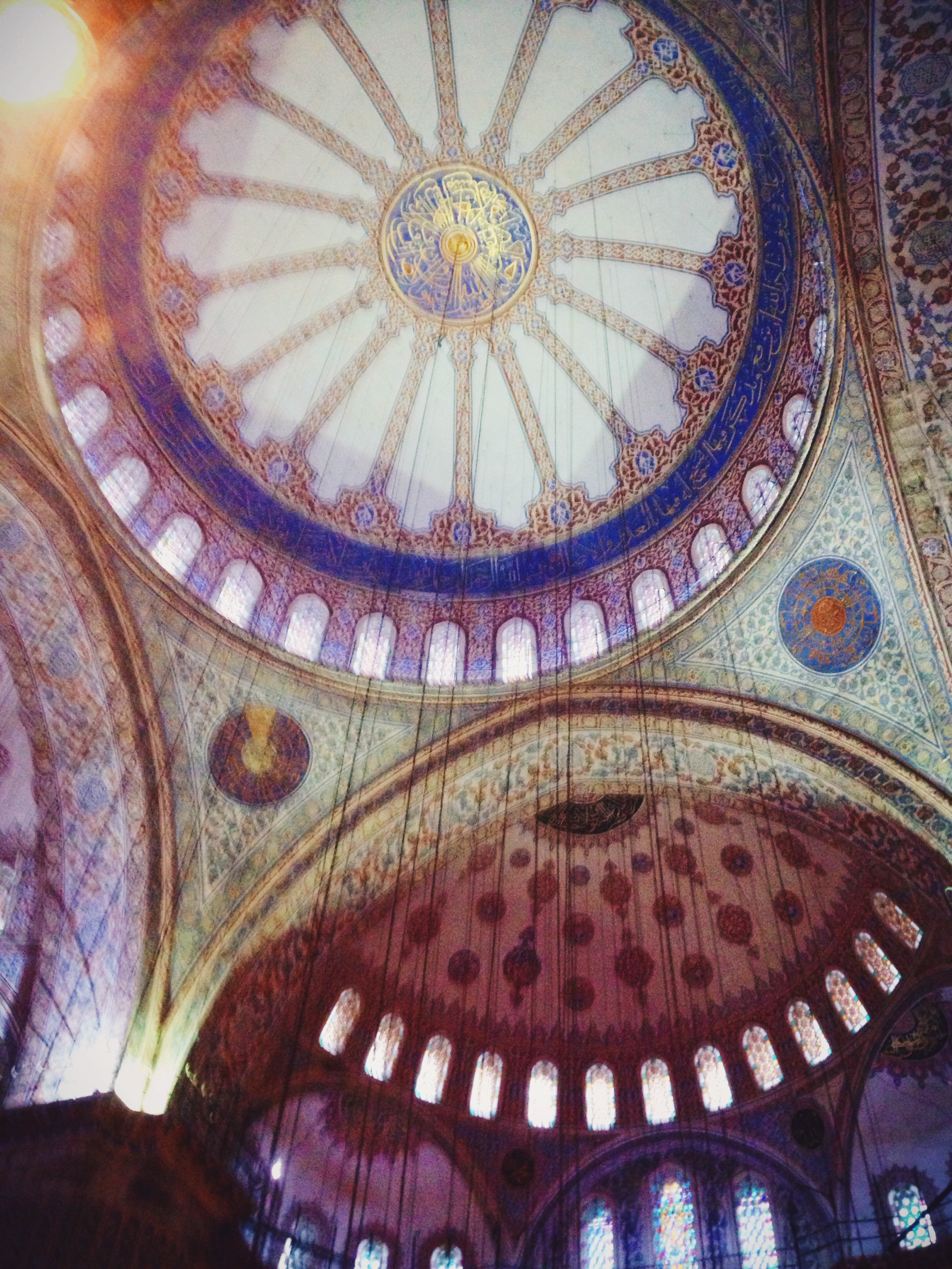 Inside the Blue Mosque