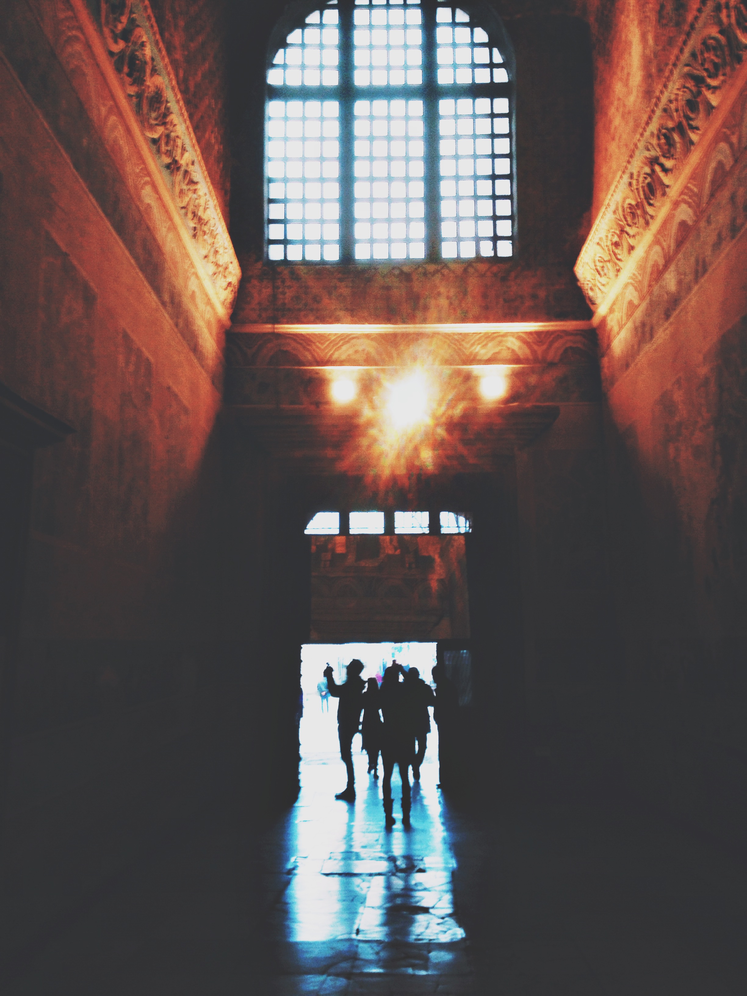 Inside the Hagia Sophia