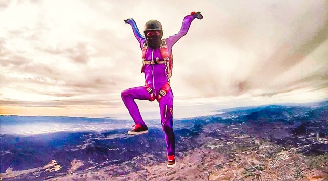 Jill Kuzman over Hollister, CA