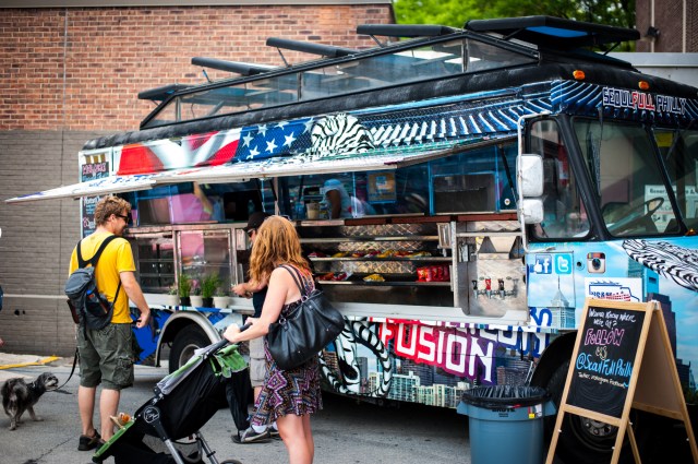 SeoulFull Philly Food Truck at Franklin Flea in Fitler Square, Philadelphia