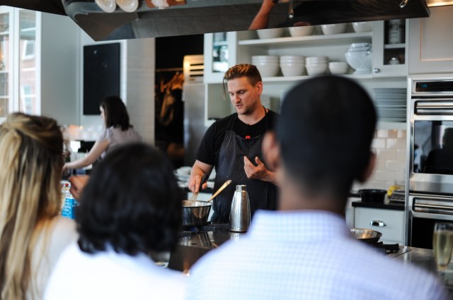 Chef Jason Cichonski at COOK in Philadelphia, PA.
