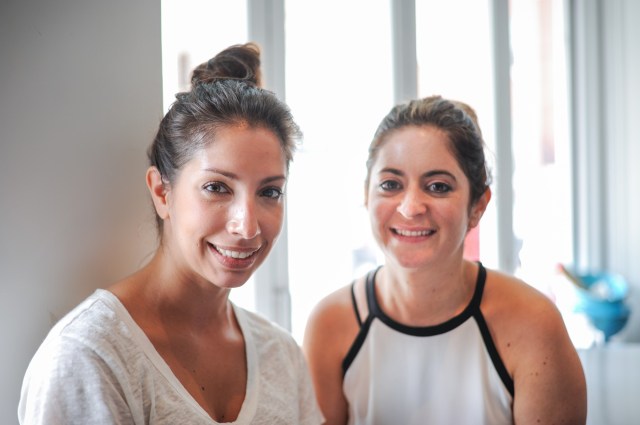 Left to right: Nicole Rossi and Nicole Paloux